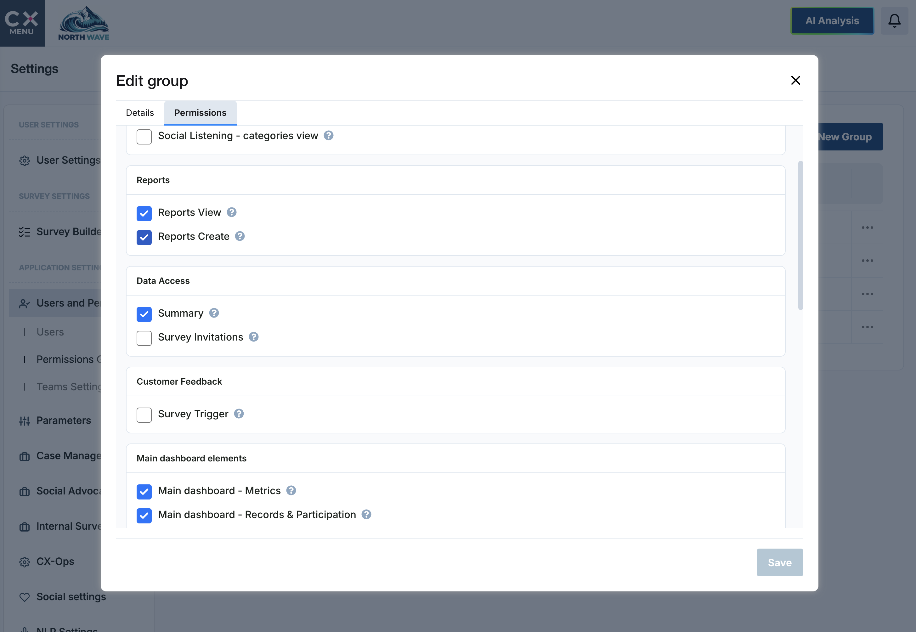 Permissions